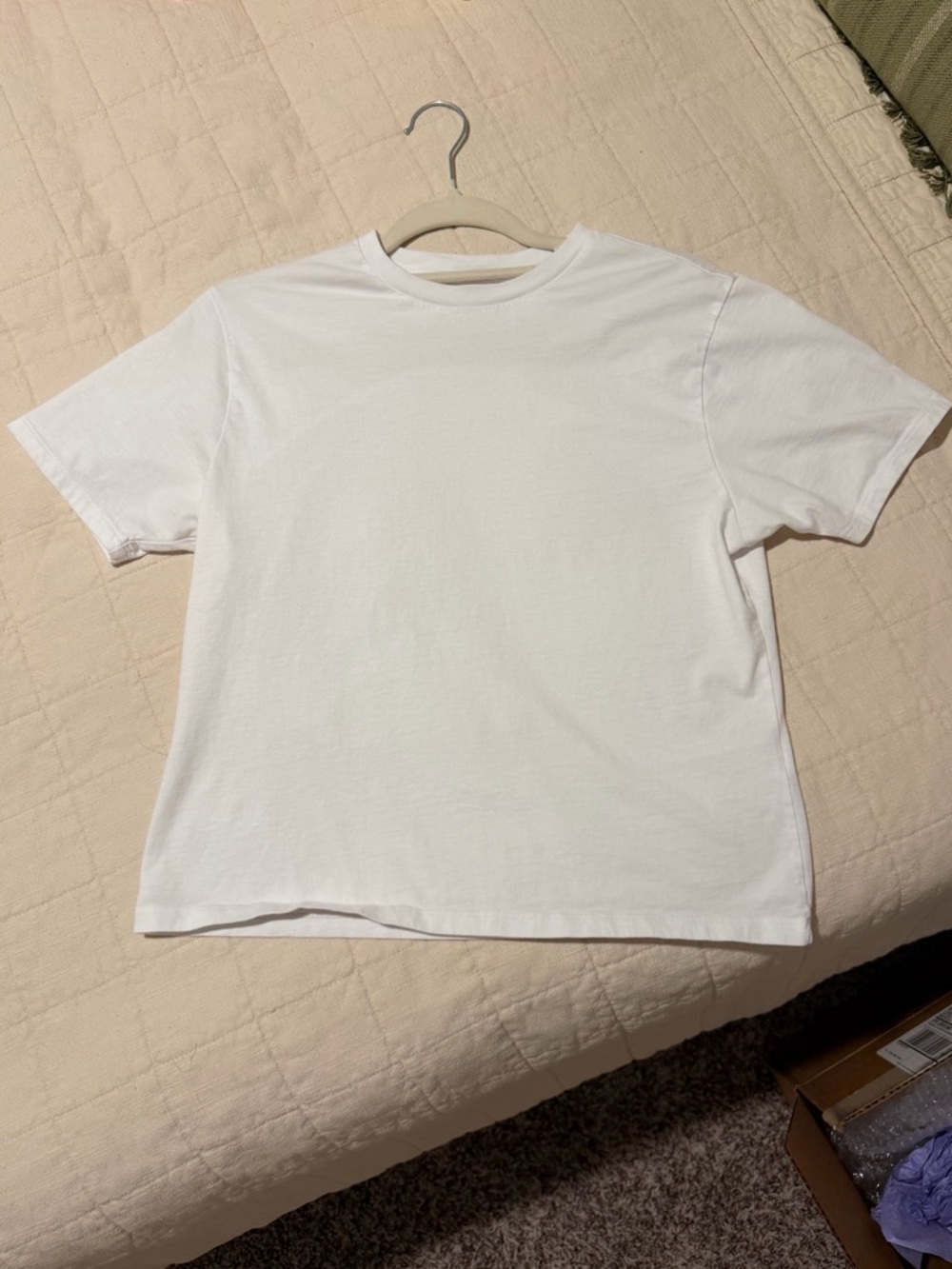 Abercrombie & Fitch Boxy White Tee